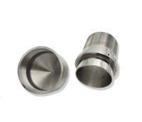 High precision aluminum metal cnc machining parts custom stainless steel cnc turning shaft collar with set screw