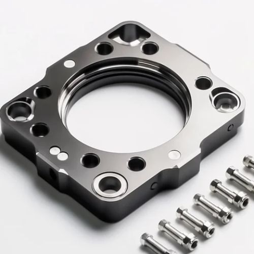 aluminum black machining parts custom cnc machining parts aluminum 6061 turning machining parts small batch