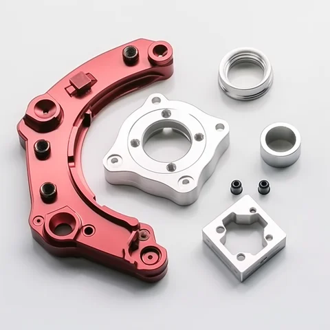 aluminum black machining parts custom cnc machining parts aluminum 6061 turning machining parts small batch