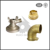 China leading manufacturer OEM service precision brass bronze metal Pressure Die lost wax casting cnc machining parts